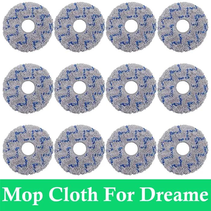 Chiffon de vadrouille Compatible pour aspirateur Dreame X10 + X20 L20 Ultra L30 Ultra X20 Pro L10s P