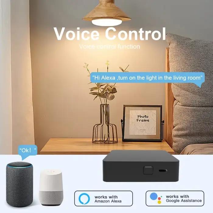 Passerelle multimode Tuya Smart Zigbee Bluetooth Hub Intelligent DIY compatible Alexa Google Voice Control智能家居自动化多模桥接器兼容Alexa谷歌语音控制