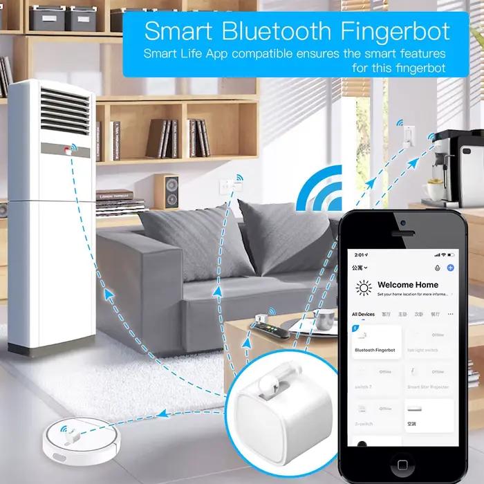 Bouton de commutation de Robot de doigt Bluetooth Tuya