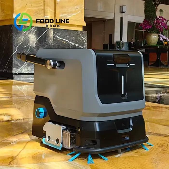 Robot de nettoyage de sols IA commercial personnalisé