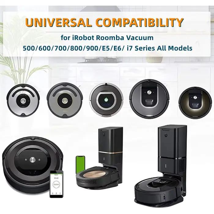 Pneus de remplacement pour aspirateur IRobot Roomba séries 500, 600, 700, 800, 900, E5, E6, i7, une
