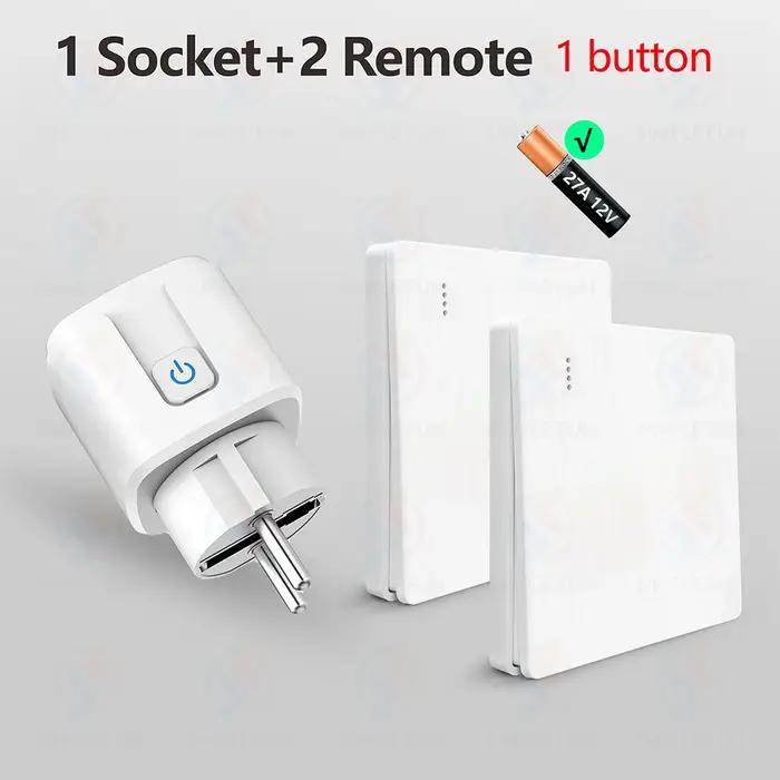 Maison intelligente télécommande sans fil prise interrupteur 16A EU FR