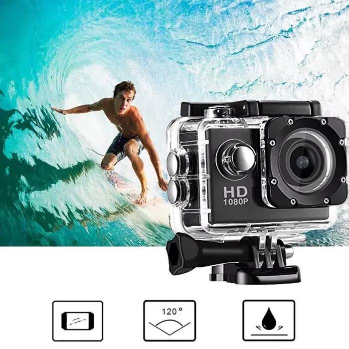 Caméra étanche Full HD 1080P 2.0 pouces caméscope sport DV Go voiture Cam Pro Mini