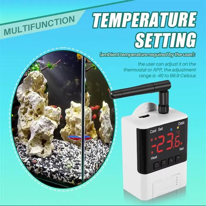 Thermostat DTC1201 Contrôleur de Température Intelligente Wi-Fi pour Maison Intelligente Améliorez Votre Confort Thermique Occasions Spéciales Offrir