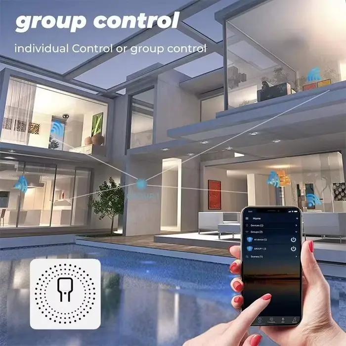 Interrupteur intelligent Wifi 16A