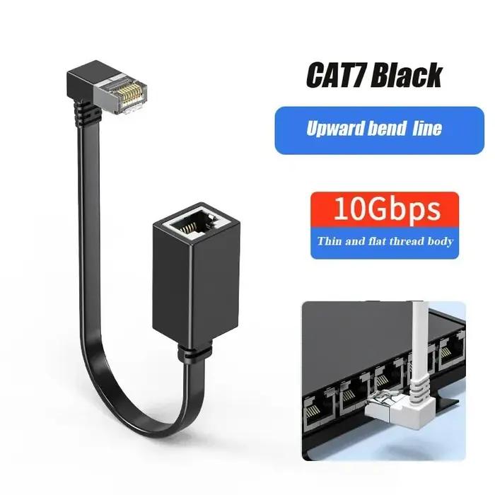 Connecteur de câble réseau RJ45 à 90 degrés