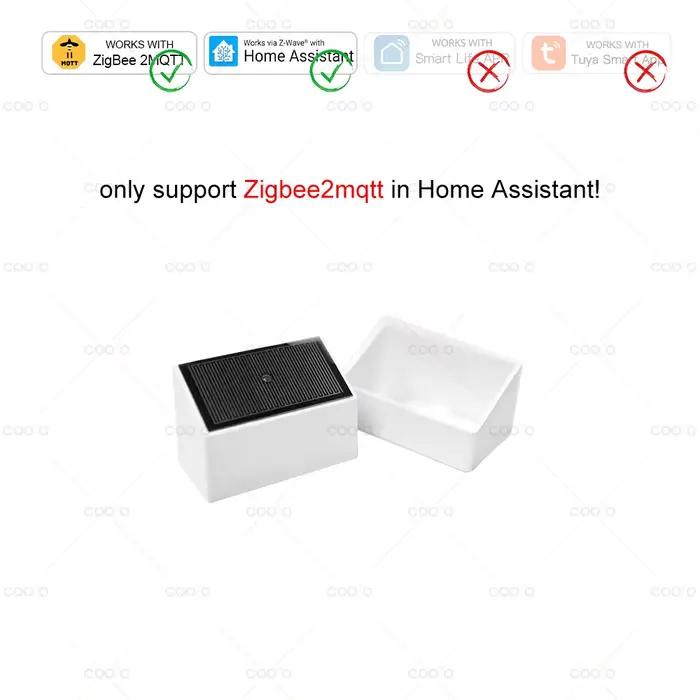 Capteur de pluie Tuya Zigbee 2 en 1, avec détecteur de lumière, étanche IPX4, pour l'extérieur, fonc