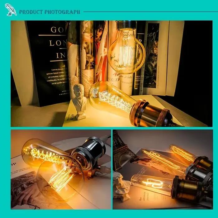 Ampoule Edison rétro E27 40W 220V