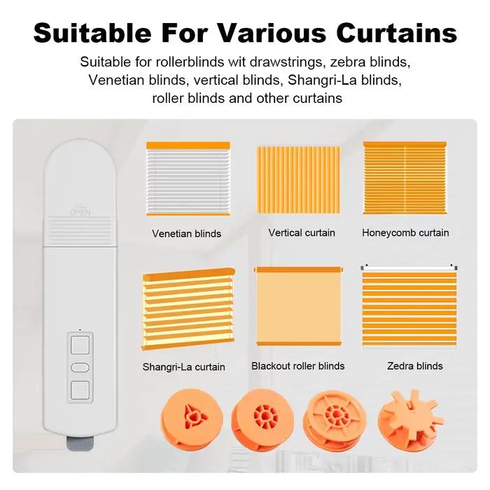 Moteur de rideau électrique intelligent Zigbee DIY pour stores, volets et stores enrouleurs compatible Tuya Alexa Google Home Alice occasion spéciale智能家居电动卷帘智能Zigbee DIY适用于百叶窗、窗帘和卷帘,兼容Tuya、Alexa、Google Home和Alice特定场合