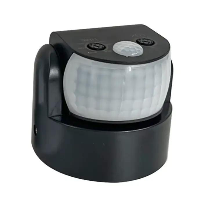 Capteur de mouvement à Double sonde AC 220V-240V, détecteur de mouvement PIR automatique 180 ° Int