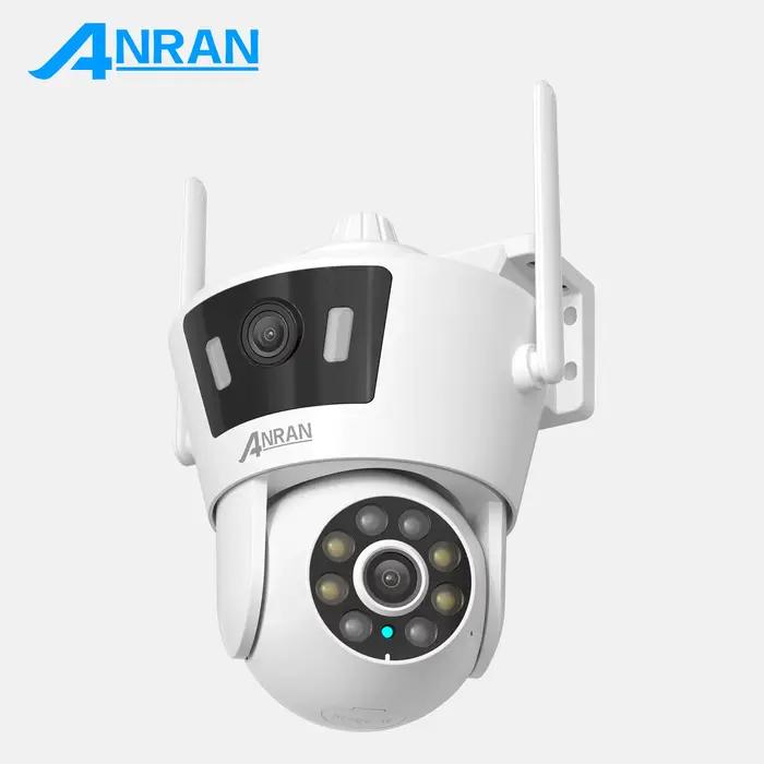 ANRAN 2K Surveillance Wifi caméra extérieure sans fil PTZ sécurité IP caméra détection de mouvement