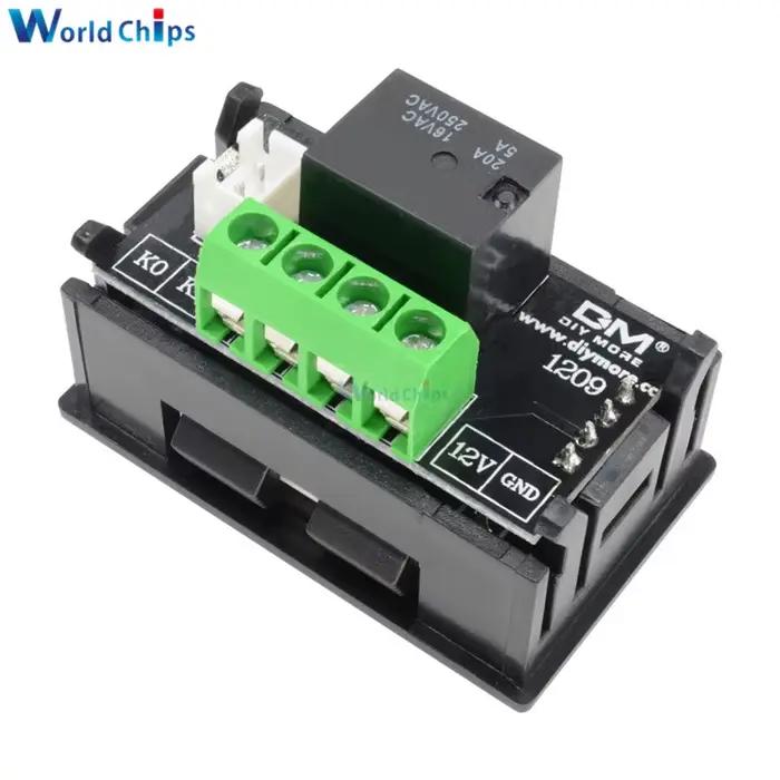 Thermostat numérique DC 12V Mini W1209