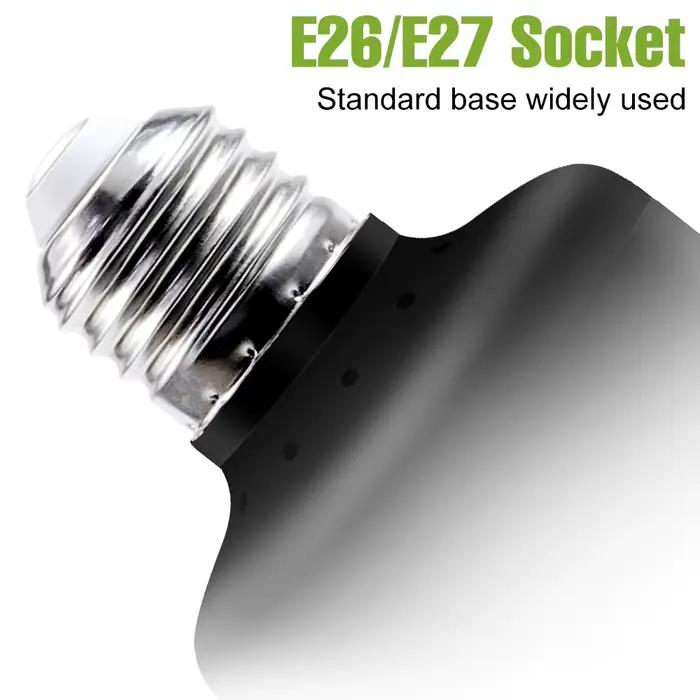 200W LED Garage lumière AC100-277V pliable déformable plafonnier ampoule E27/E26 projecteurs entrepôt atelier sous-sol éclairage