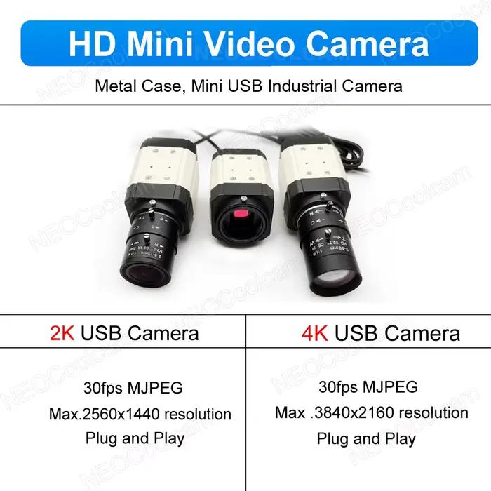 Webcam USB HD 4K 30fps 8MP IMX415 pour Captures Professionnelles Surveillance Intérieure Appels Vidéo Haute Qualité Occasions Spéciales