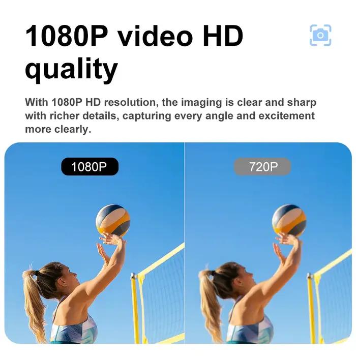 Caméra de sécurité intelligente WiFi Ourlife HD Mini