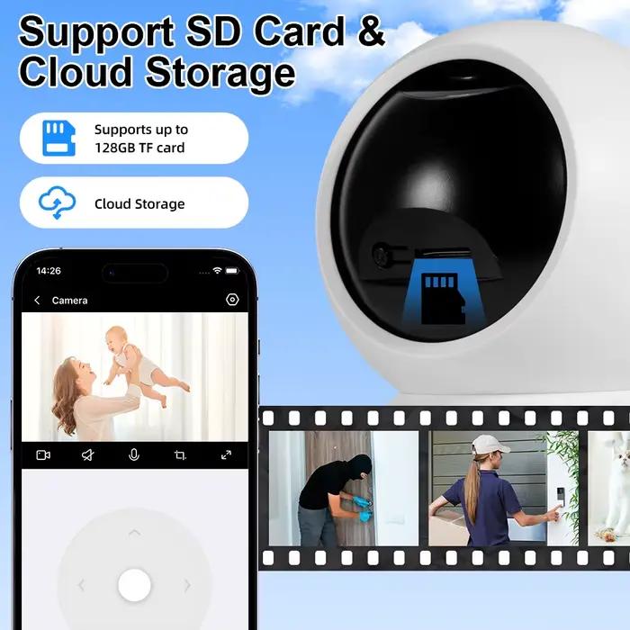 Tuya Smart WiFi IP animaux caméra sécurité à domicile chien chats
