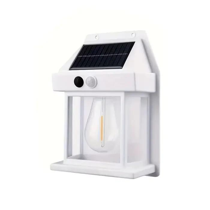 Lampe solaire extérieure puissante jardin lampadaire à énergie solaire lumières extérieures lumière
