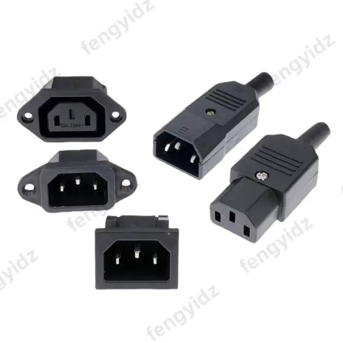 Prise électrique AC IEC320 C14 C13