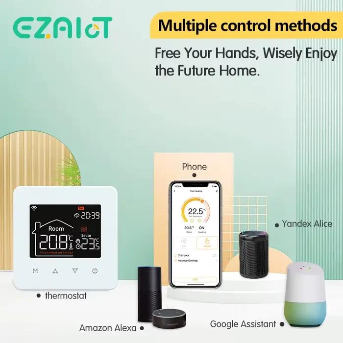 Thermostat intelligent Tuya WiFi pour chauffage au sol électrique