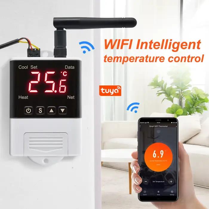 Thermostat Wifi intelligent Humdistat AC 110V 220V