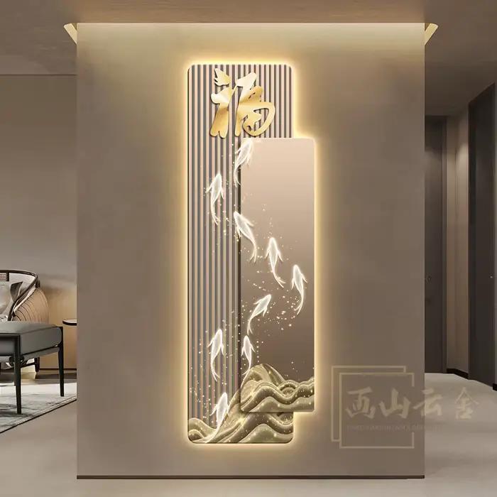 Entrée de luxe légère, lumières Led