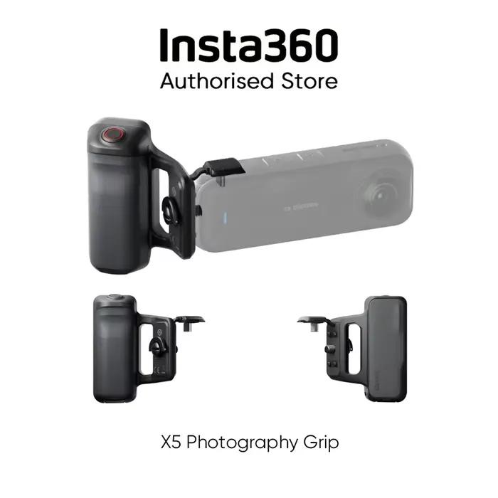 Poignée de photographie Insta360 X5 : transformez votre caméra X5 en un appareil de street-photograp