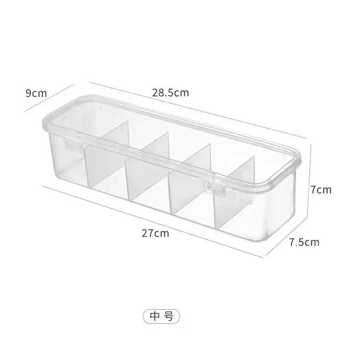 Boîte de rangement transparente pour câbles
