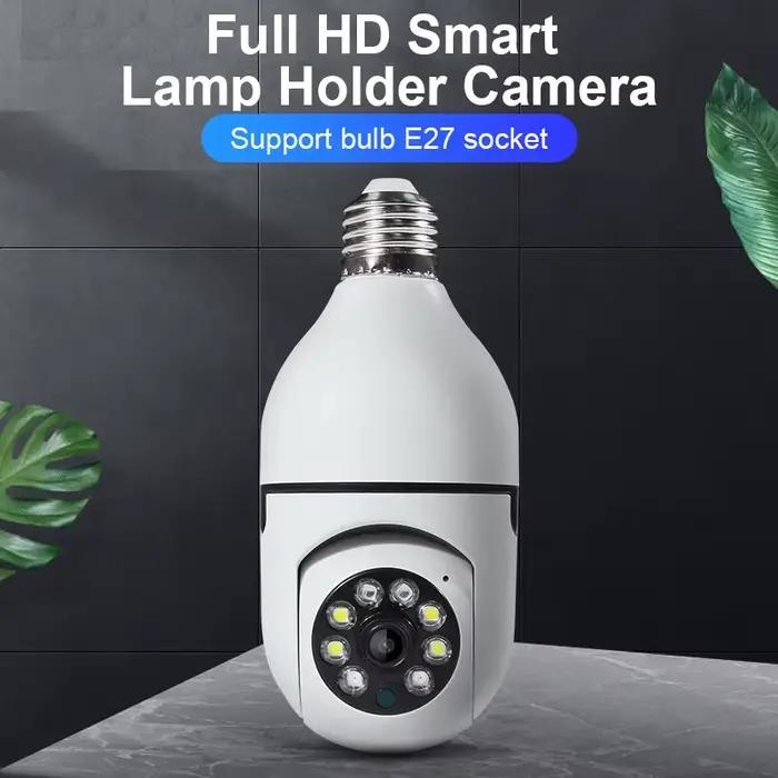 Maison intelligente 2.4G E27 ampoule Wifi caméra de Surveillance HD nuit sécurité vidéo