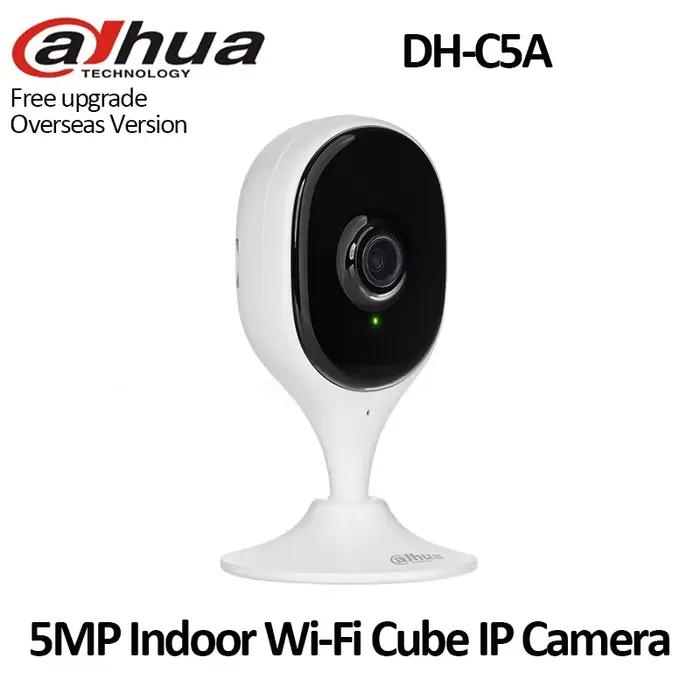 Dahua 5MP caméra IP d'origine DH-C5A intérieure à focale fixe Wi-Fi Cube caméra de sécurité H.265 AI