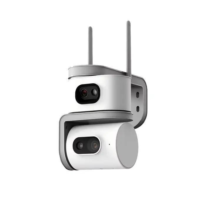 Caméra Dôme IP PTZ Sans Fil 6MP Cam380 APP Double Objectif, Détection Humanoïde IA Couleur Intégrale