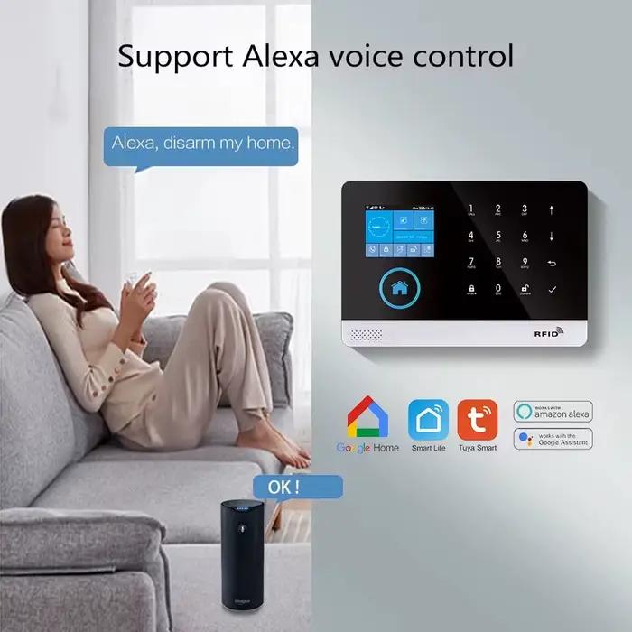 Système d'alarme de Protection de sécurité WiFi GSM