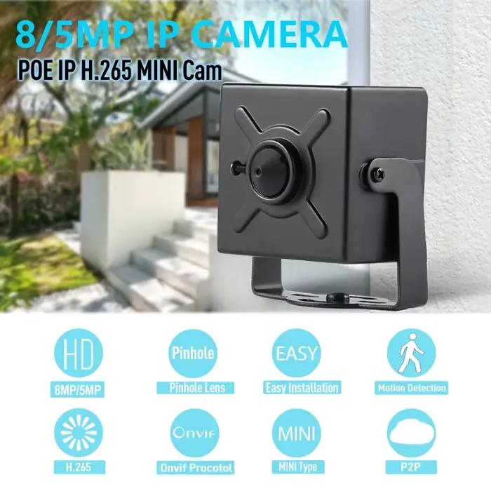 Caméra de surveillance intérieure IP POE REVOTECH Mini Pinhole 3