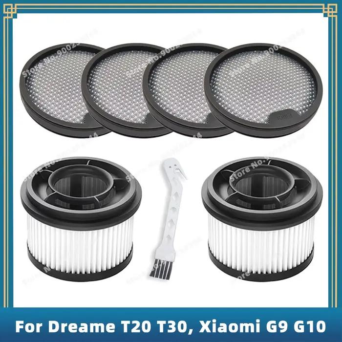Compatible pour Dreame T10, T20, T20 Pro, T30, T30 Neo, R10, R10 Pro, R20, Xiaomi G9 G10, pièces et