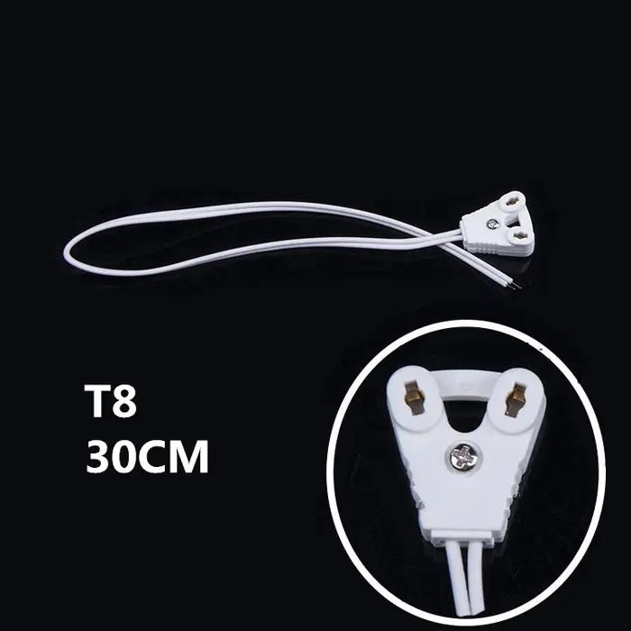 Supports de lampe T8 en ABS et laiton pour éclairage moderne et élégant occasions spéciales-decoration-interieur