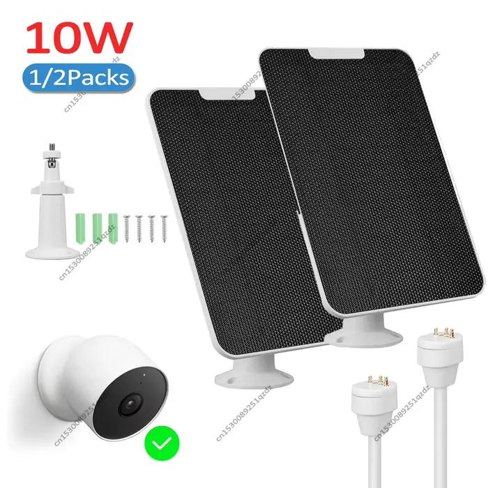 Chargeur de panneau solaire pour caméra Google Nest