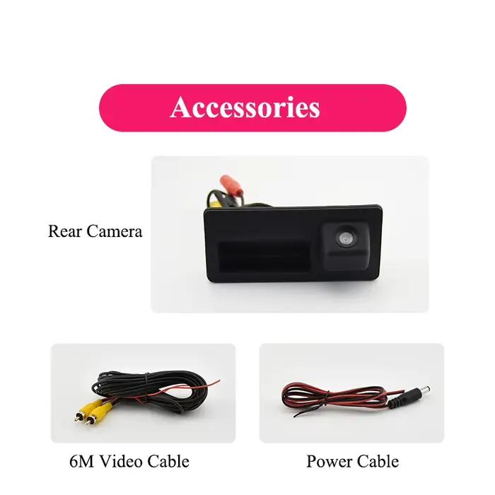 Bonroad caméra de recul de voiture pour Volkswagen Golf Passat B7 B6 Tiguan Jetta MK6 Audi A3 A4 A5 Q5 A6
