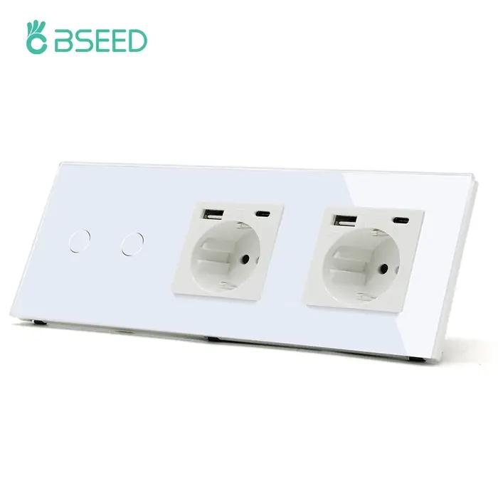 BSEED 1/2/3 boutons interrupteur de lumière tactile 1 voie