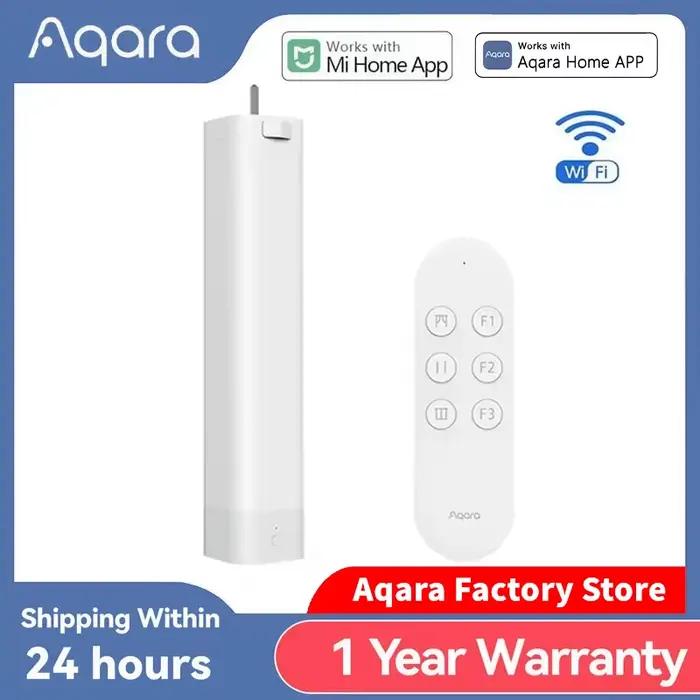 Moteur de rideau intelligent Aqara A1 version WiFi Direct controle via application maison intelligente pour application Xiaomi Mi Home occasions spéciales compatibilité stores série Aqara B1