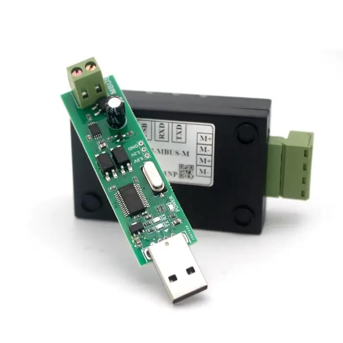 Convertisseur USB vers MBUS Master pour Smart coContrôle, compteur d'eau et sécurité domestique occasionnelle amélioration de la maison connectée