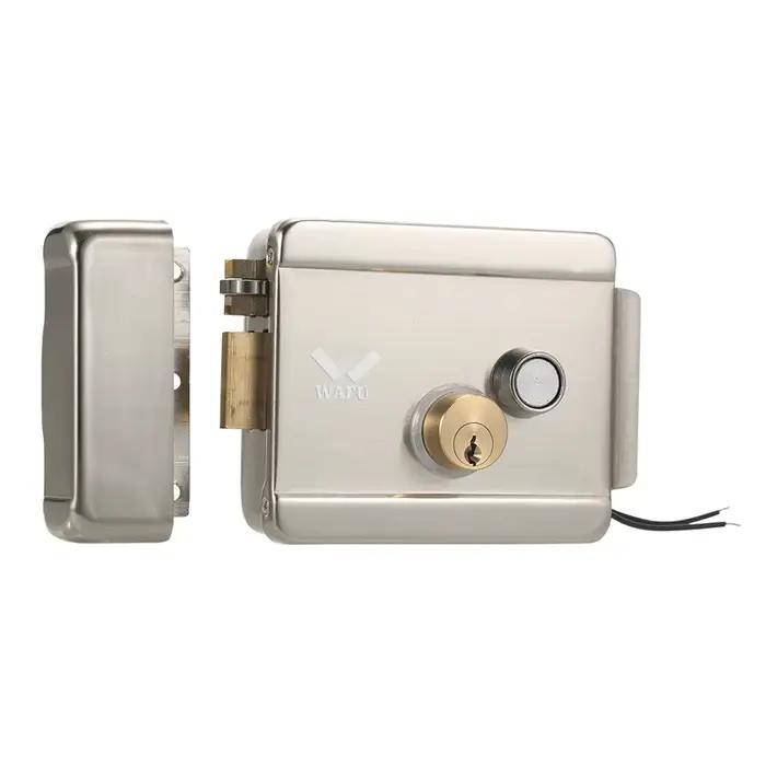 WAFU-Serrure de porte électrique intelligente, serrure métallique sécurisée, serrure électronique, c