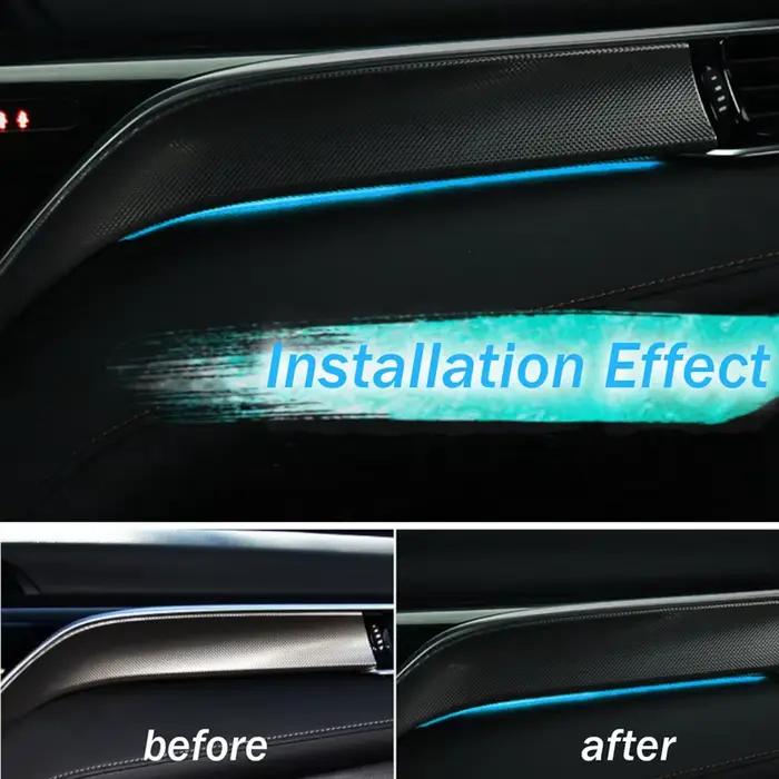 PMDavid-Lumière ambiante LED pour Toyota Camry, console centrale, boîte de rangement, intérieur de v