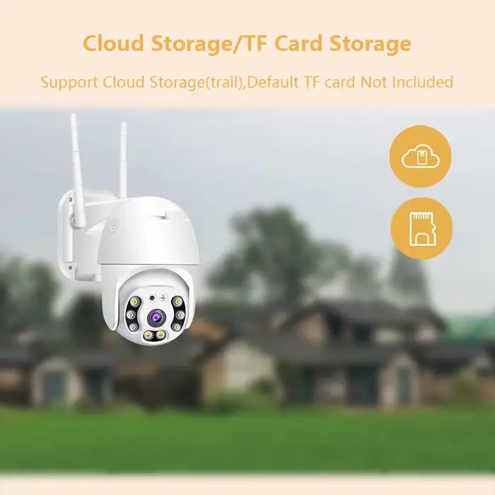 Caméra de Surveillance dôme extérieure PTZ IP WIFI hd 3MP/1080P