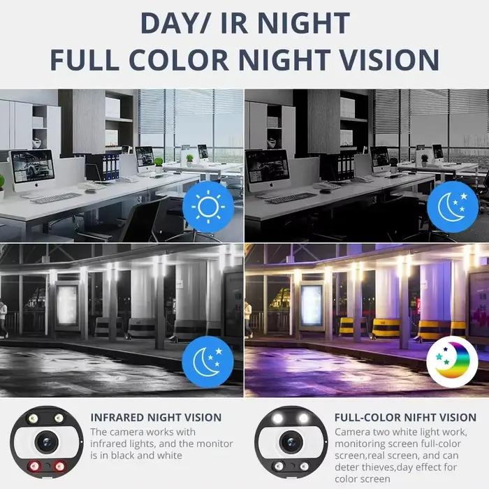 Tuya 6MP fil CCTV IP dôme caméra de sécurité 2 voies Audio intérieur POE