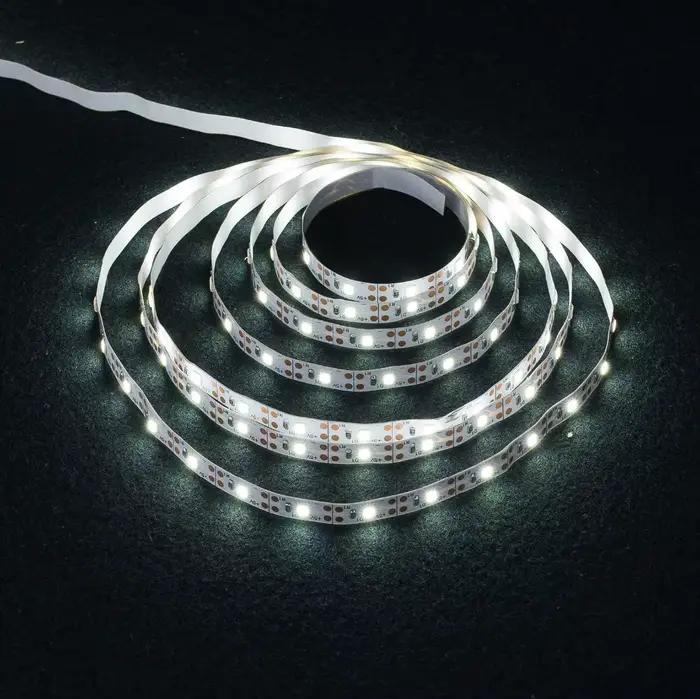 Bande lumineuse Led SMD2835, 50cm, 1M, 2M, 3M, 4M, 5M, ruban d'éclairage Flexible, blanc/blanc chaud
