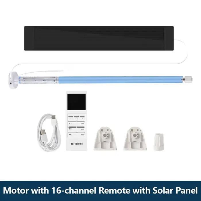Zemismart Zigbee moteur de stores roulants électriques pour 17 25 28mm Tube alimenté par batterie