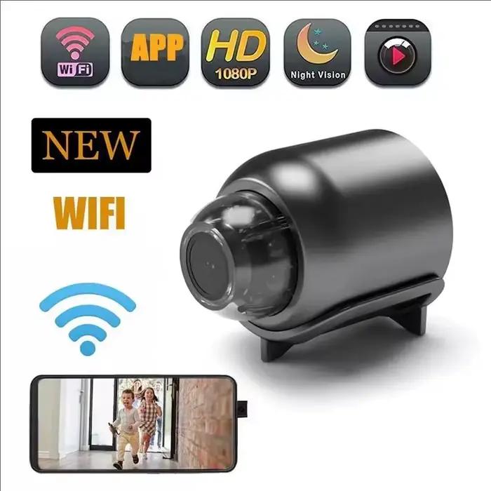 Mini caméra HD 1080P WiFi sans fil avec vision nocturne