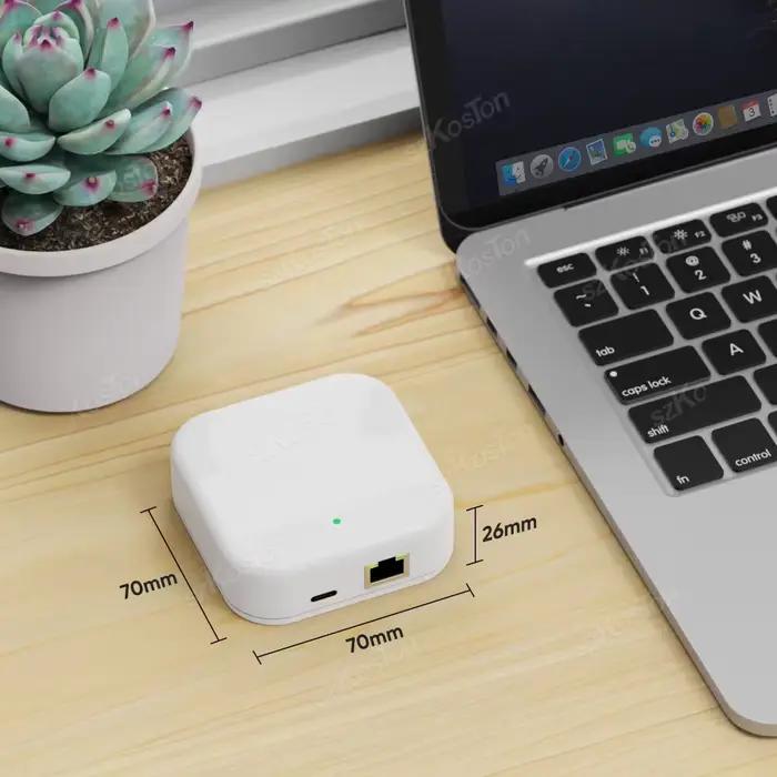 Dispositif TTLock G3 Gateway avec port Ethernet RJ45