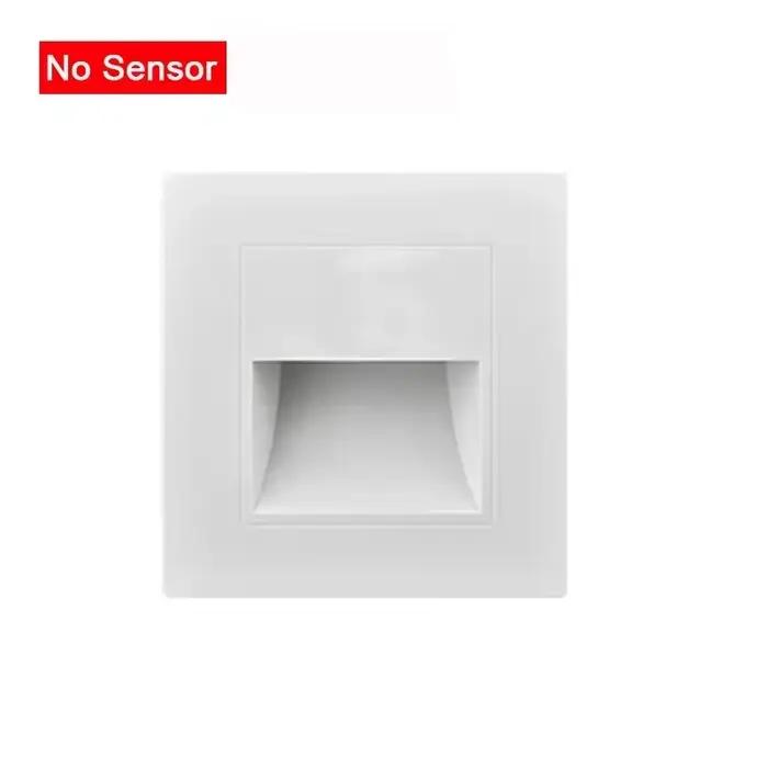 Led escalier lumière 4 couleurs applique murale encastré pied couloir étape lampe applique chambre s