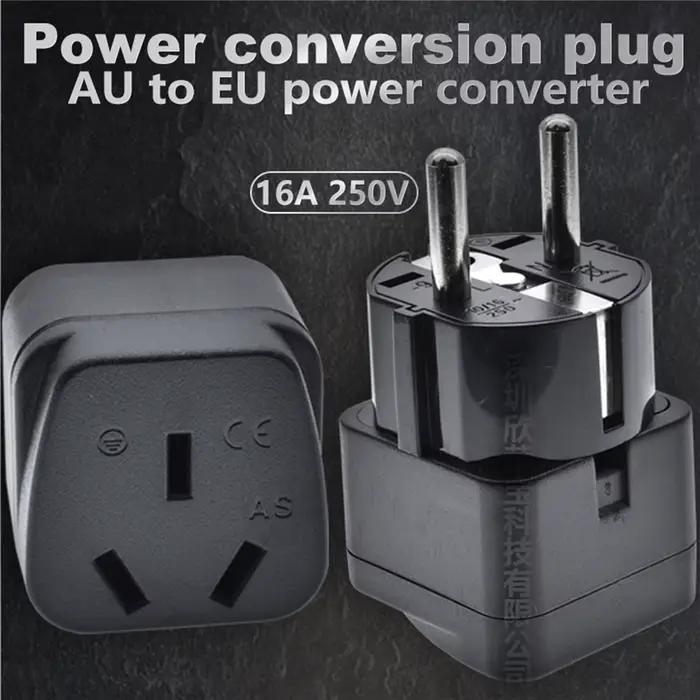 Adaptateur d'alimentation de voyage pour Allemagne et France