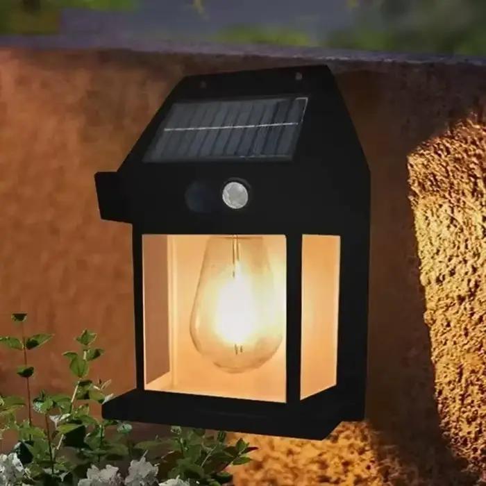 Lampe solaire extérieure puissante jardin lampadaire à énergie